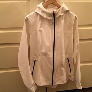 Lululemon Cross Chill Jacket *RepelShell White Size 10
